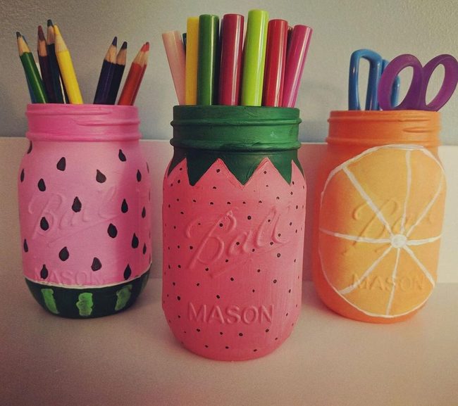 Citrus Pencil Holders For Sunny Desks
