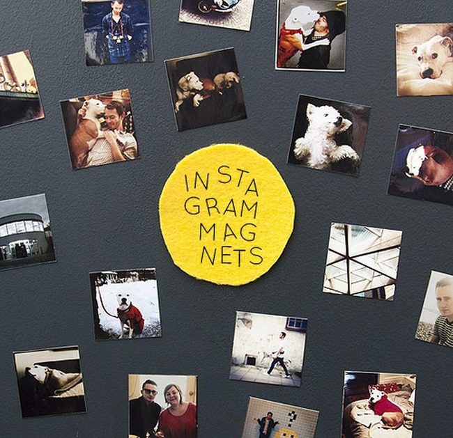 Dark Gray Wall Memories In Yellow