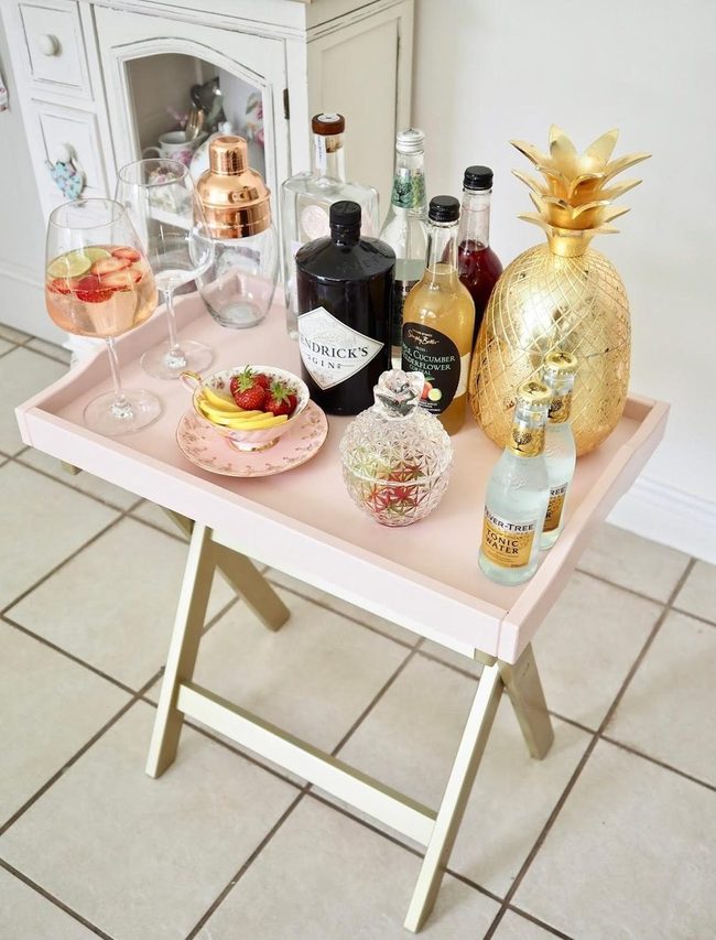 Pink Pineapple Drink Station