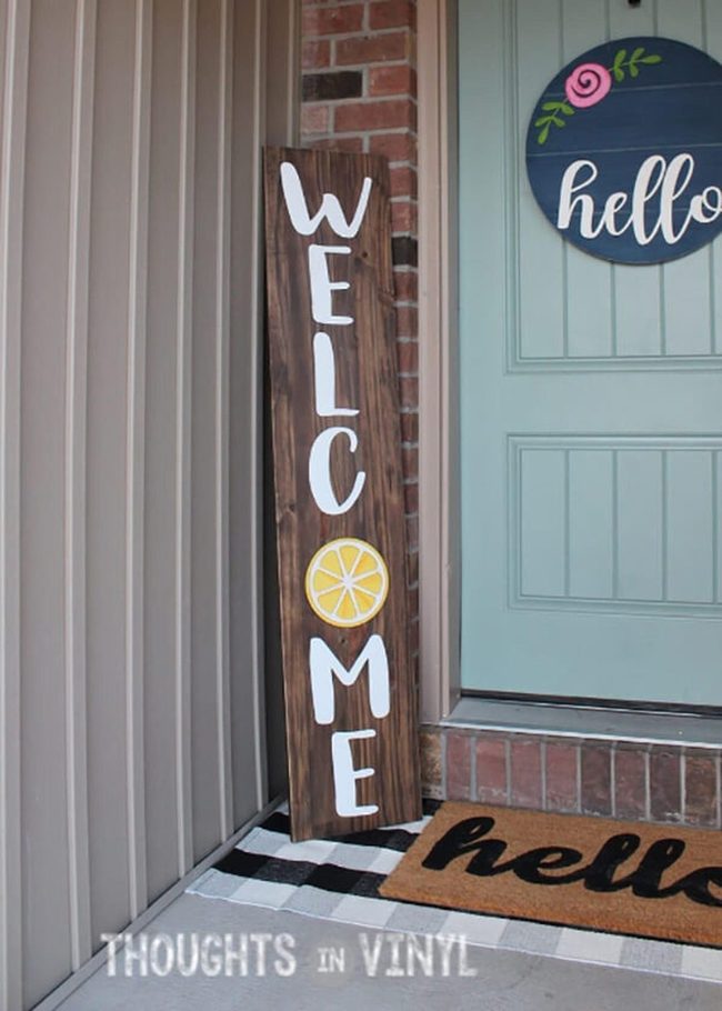 Yellow Lemon Replaces Welcome O