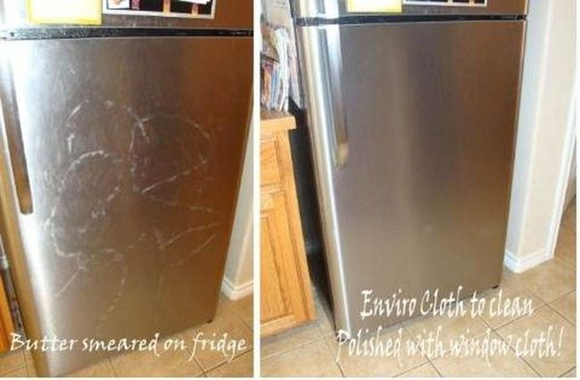 Coconut Oil Stainless Steel Shine