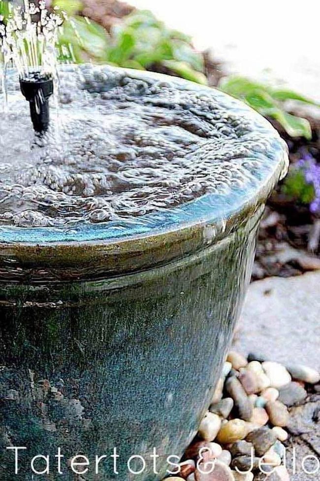 Glazed Ceramic Water Fountain