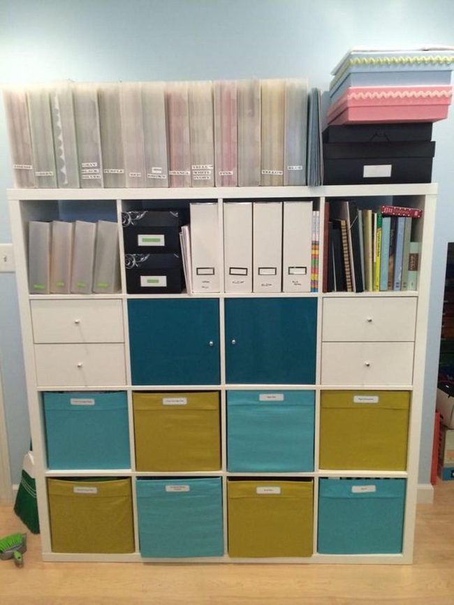 Colorful Bins, Crystal Clear Organization