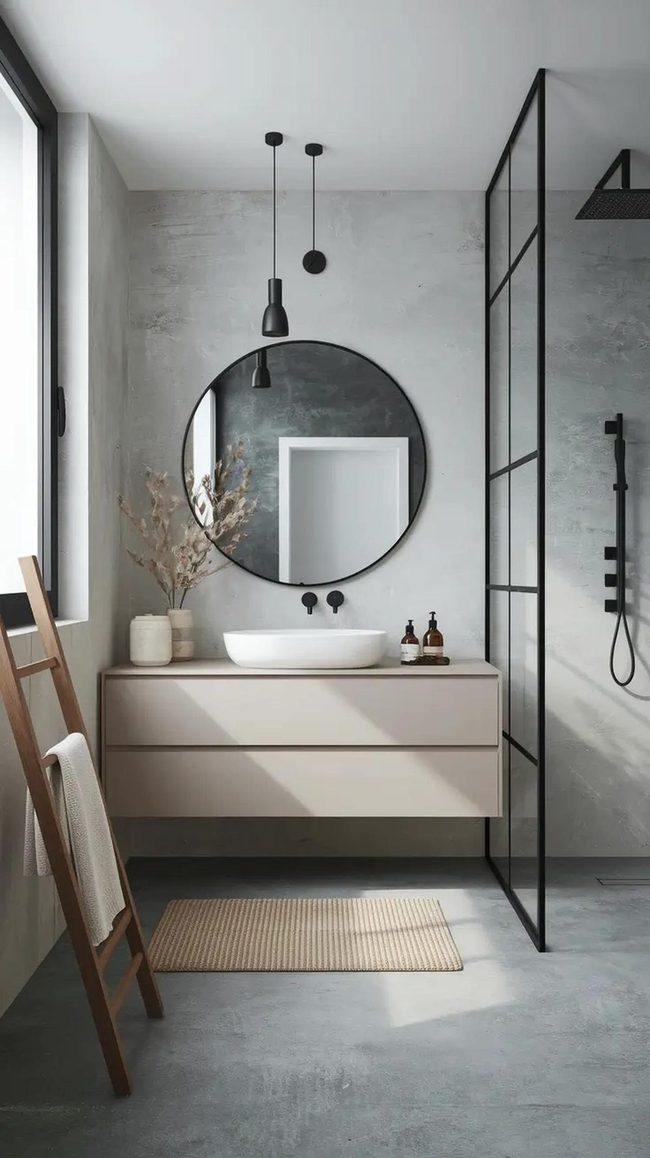 Sealed Concrete Floors Modern Spa
