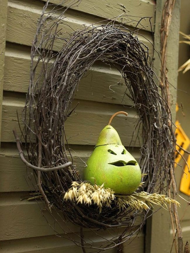Twisted Branch Wreaths Green Backdrop