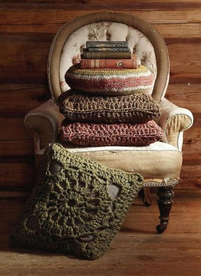 Cream Chair Among Wooden Warmth