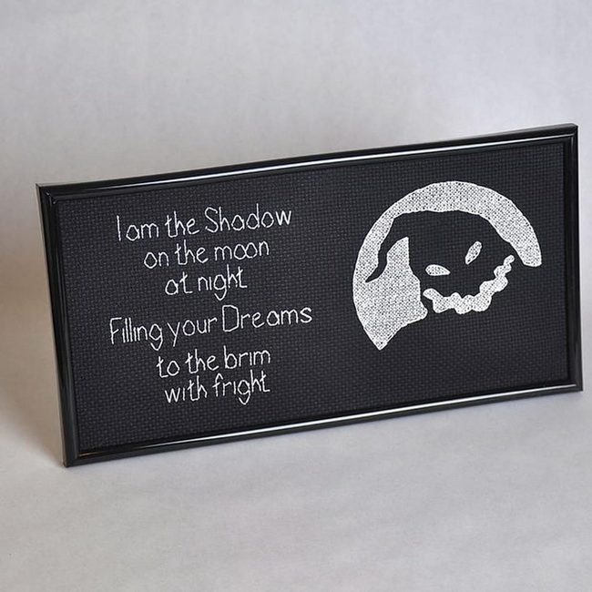 Shadows And White Words On Black