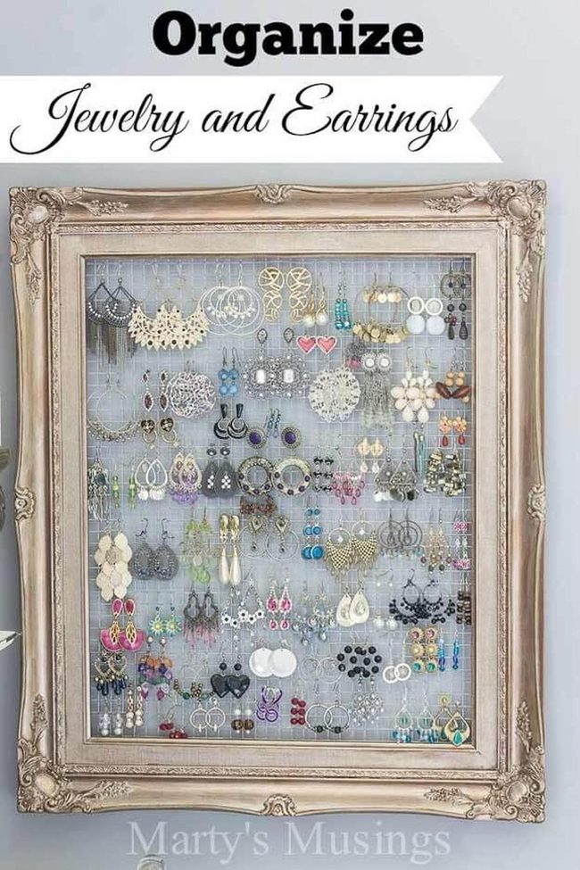 Jewelry Display Frame Wall Gallery