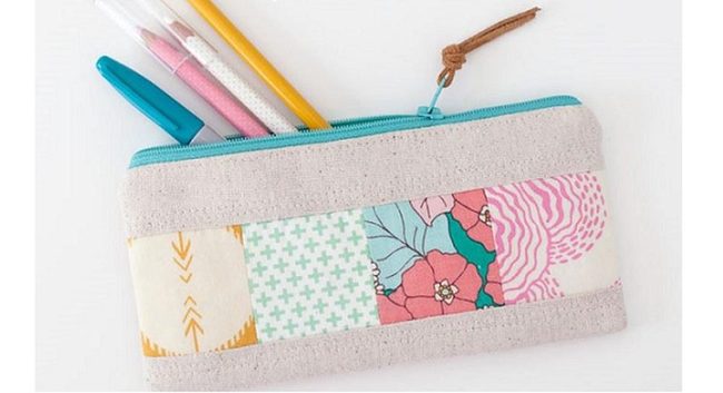 Pink Flowers Yellow Arrows Blue Zippers