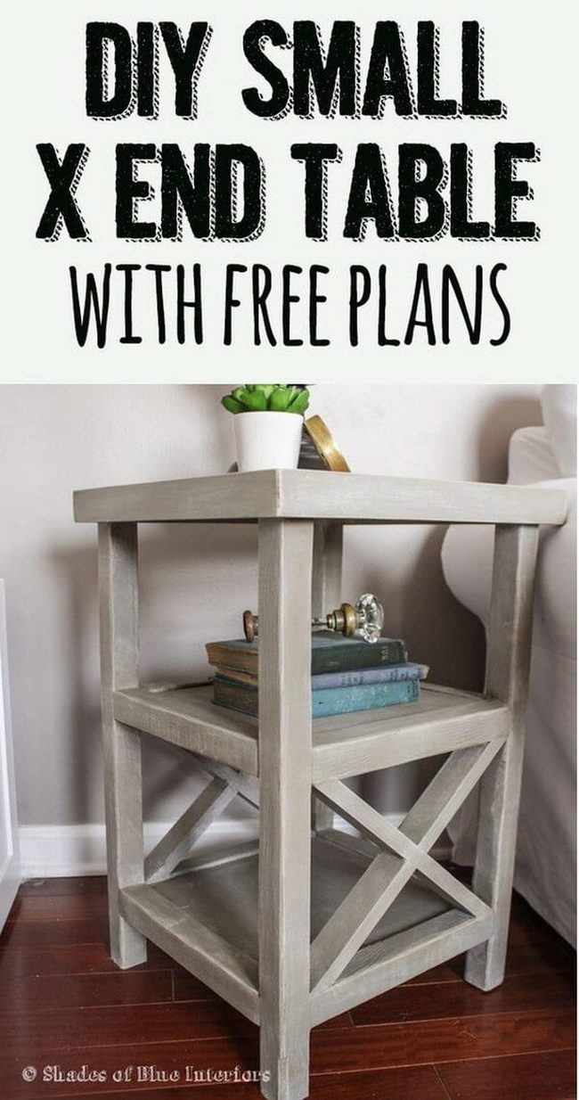 Small-Scale Geometric Side Table