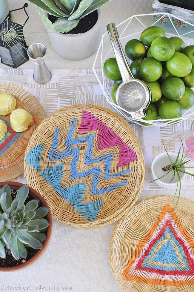 Lime Green Citrus Kitchen Display