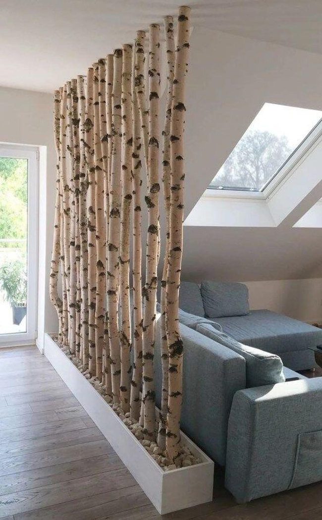 Pale Birch Log Dividers