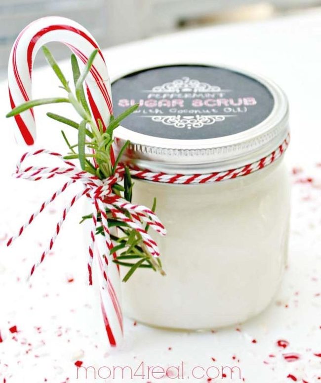 Minty Green Sugar Scrubs