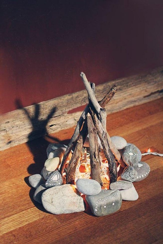 Stone And Wood Fire Gathering