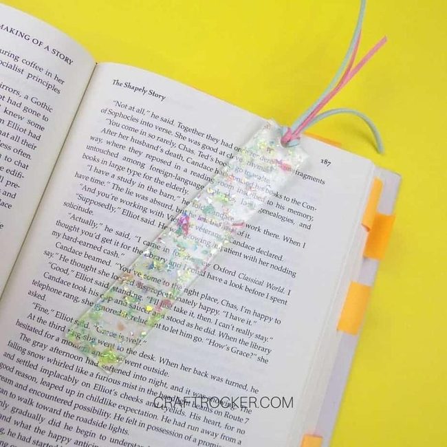 Glossy Resin Bookmarks With Personality