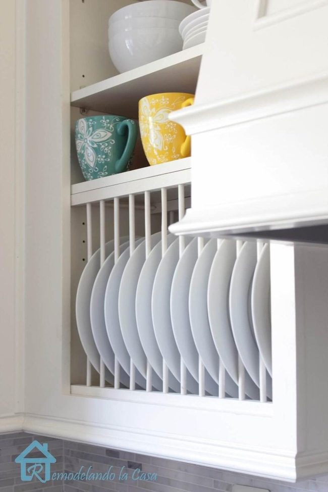 Custom Cabinet Plate Display