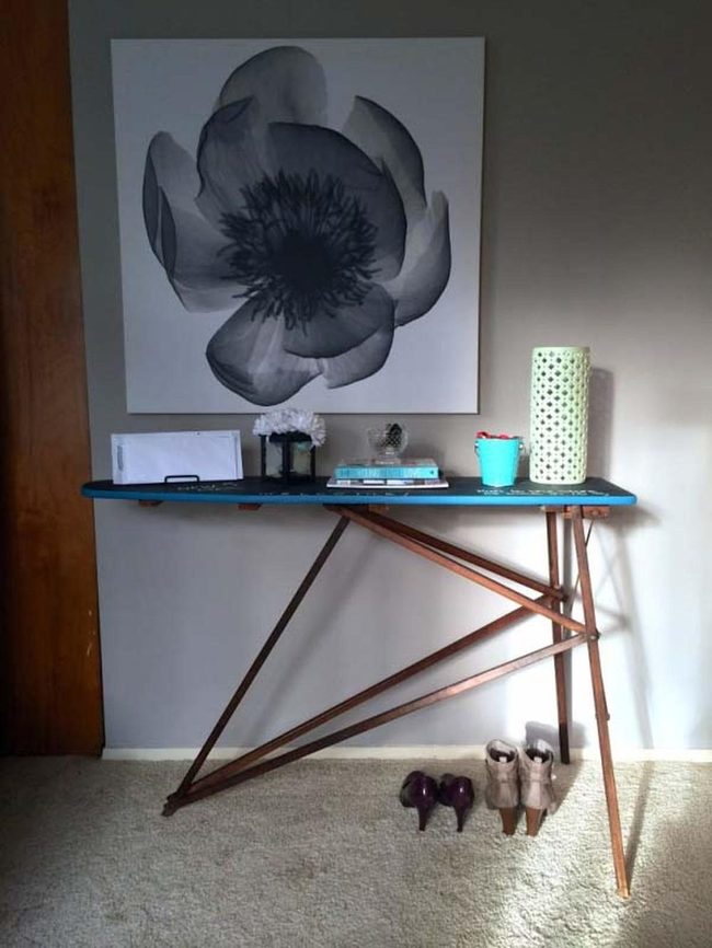 Forgotten Iron Board Becomes Memory Display