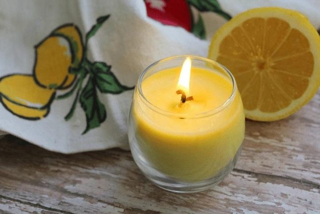 Bright Lemon Halves Mediterranean Scene