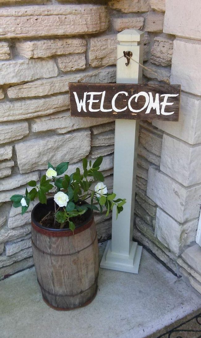 Hand-Painted Wood Signage