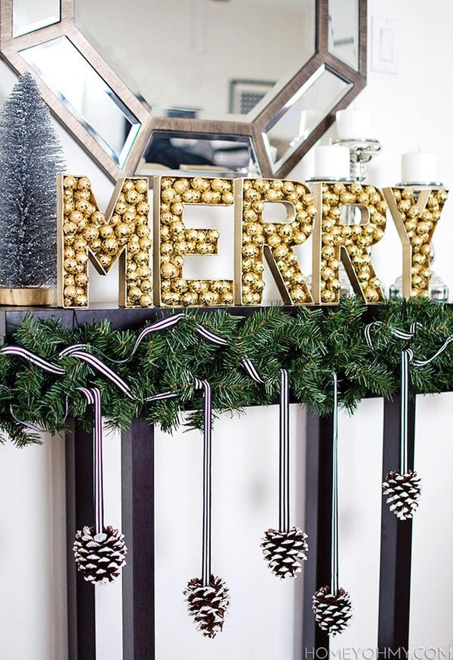 Gold Block Letters Shine Bright