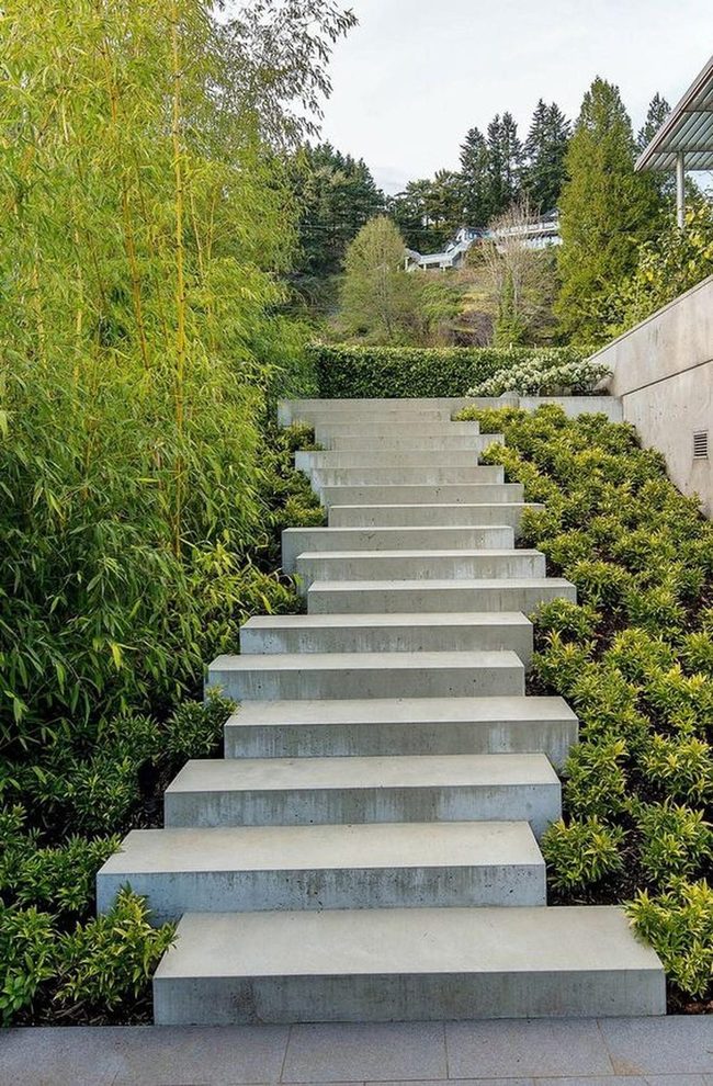 Concrete Steps Through Green