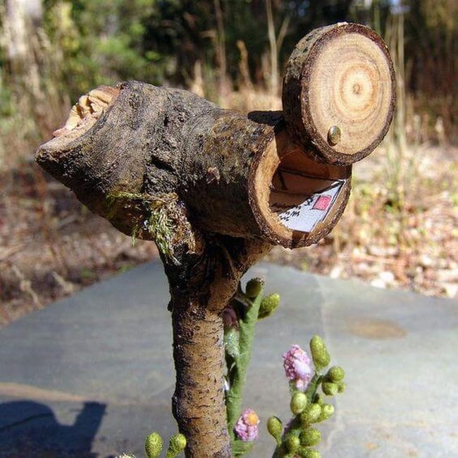 Branch Birdhouse Garden Haven