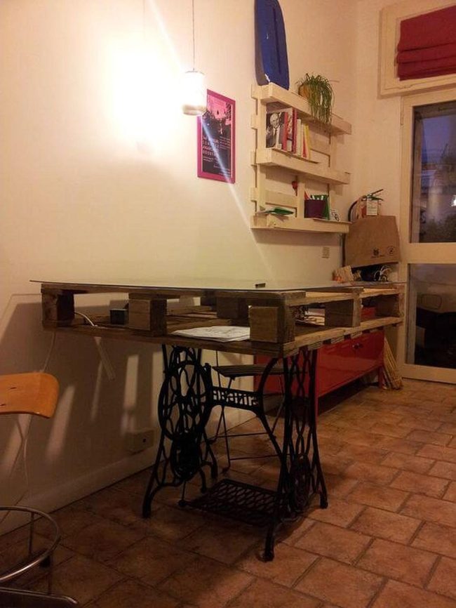 Reclaimed Wood Meets Industrial Metal