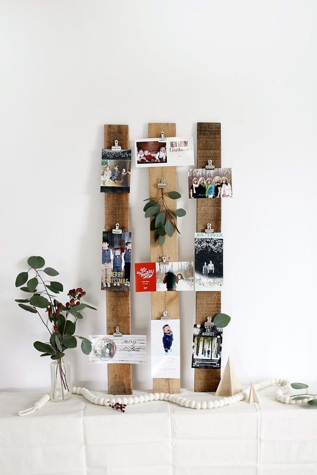 Weathered Wood Card Clips