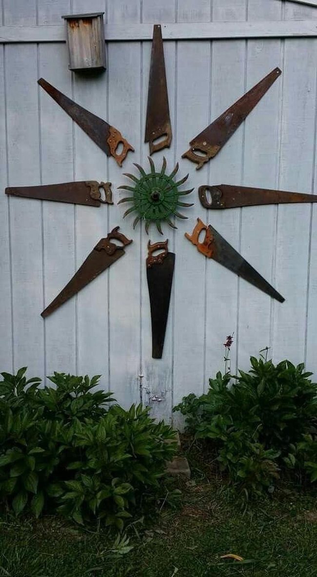 Vintage Saws Green Starburst