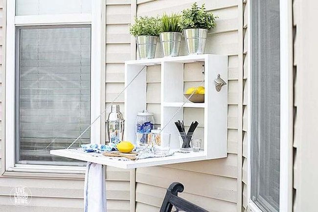Wooden Cabinet Three In One