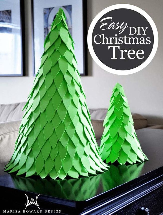 Felt Leaf Table Tree