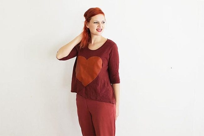 Crimson Heart Bold Statement