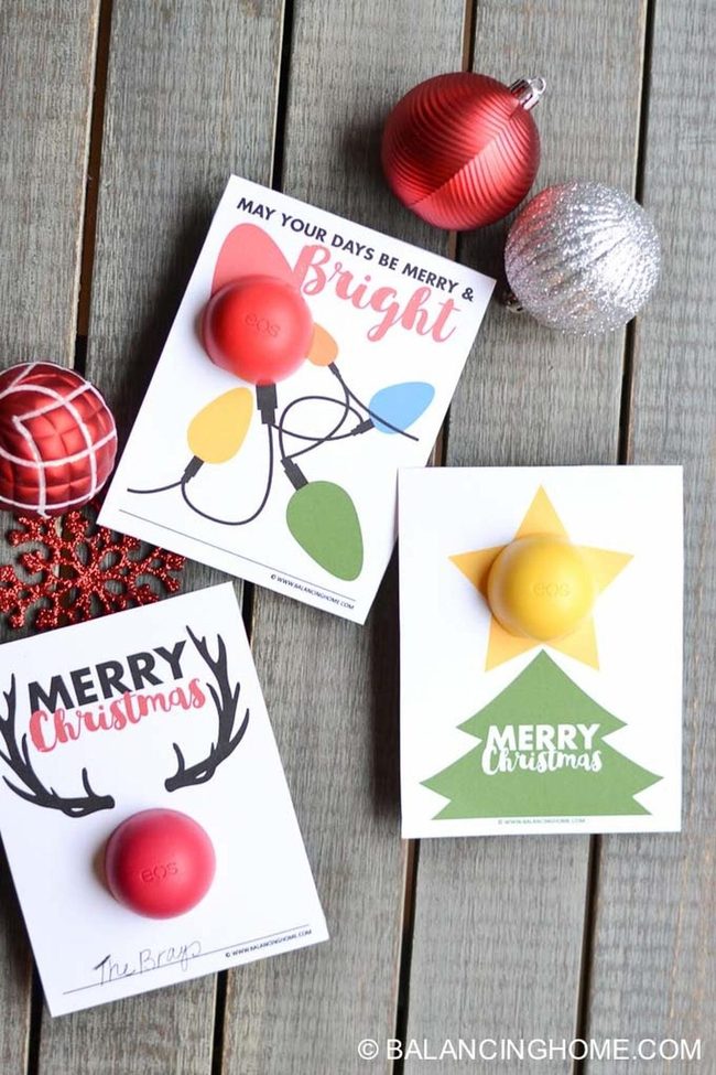 Lip Balm Christmas Card Combo