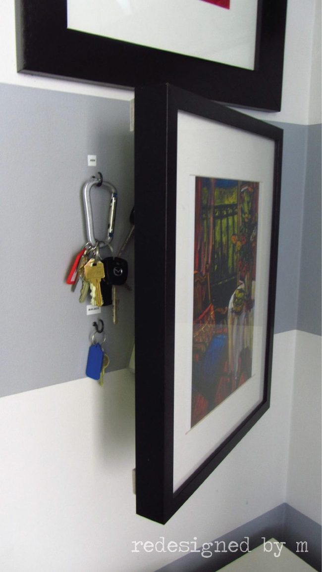 Hidden Frame Key Storage
