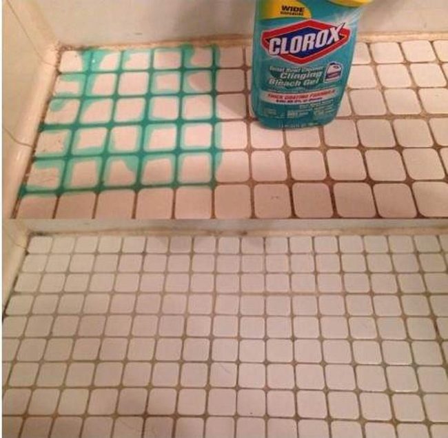 Bleach Gel Eliminates Dark Mold Stains