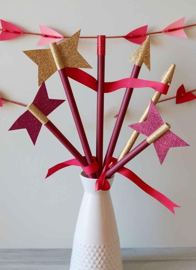Glitter Arrow Wall Sparkle