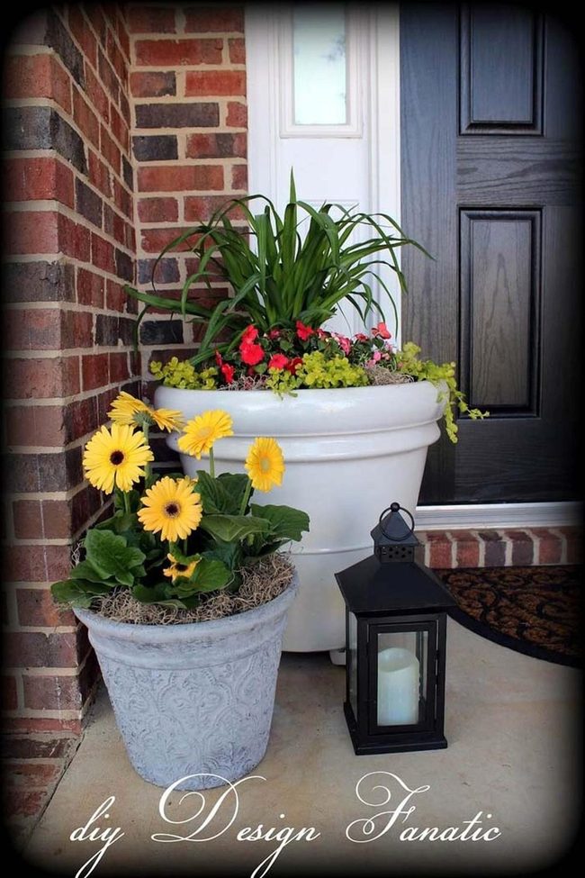 Oversized Textured Pots Statement