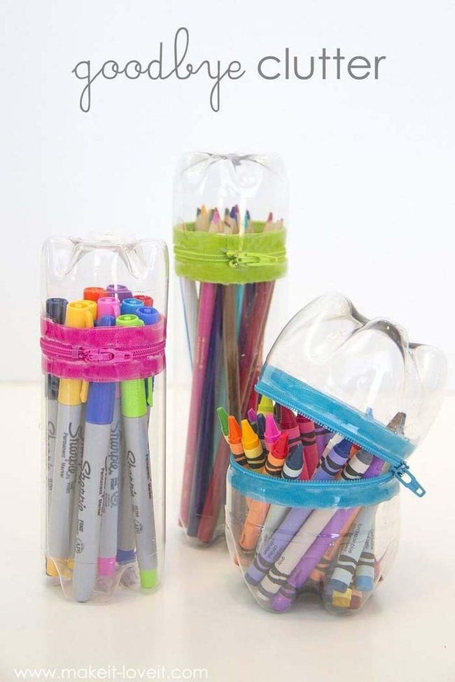 Zippered Bottle Bins For Kids
