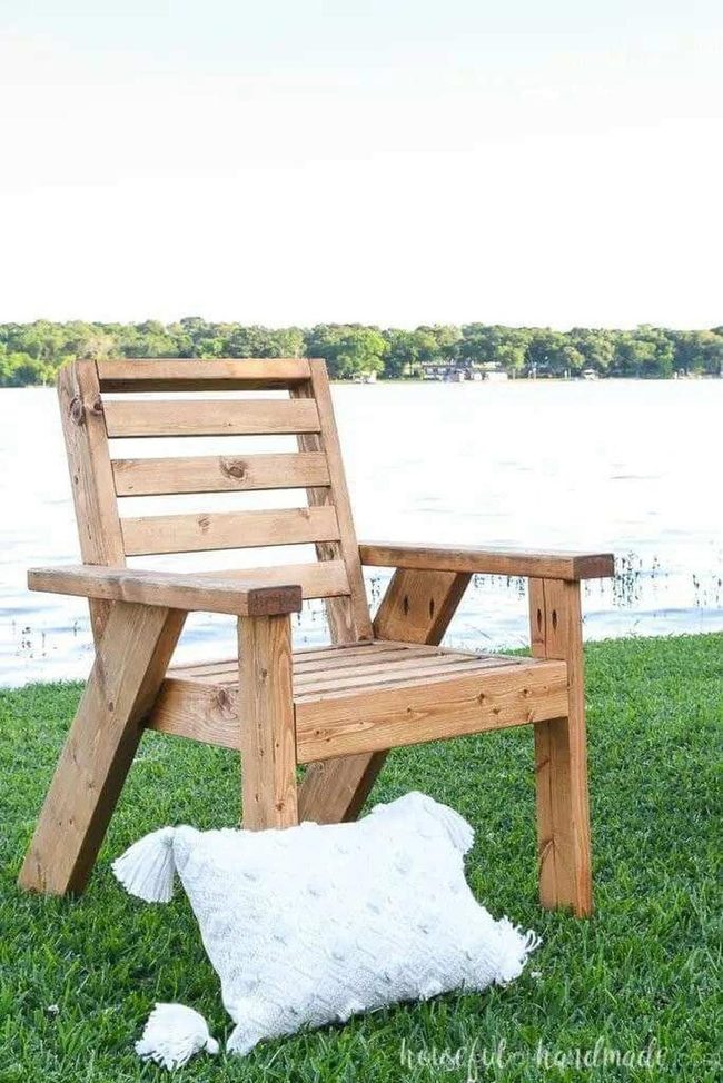 Natural Wood Outdoor Seating
