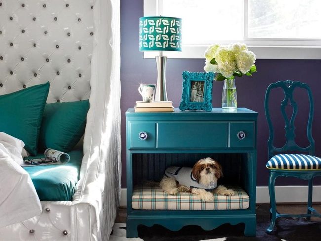 Pet Bed Nightstand Two In One