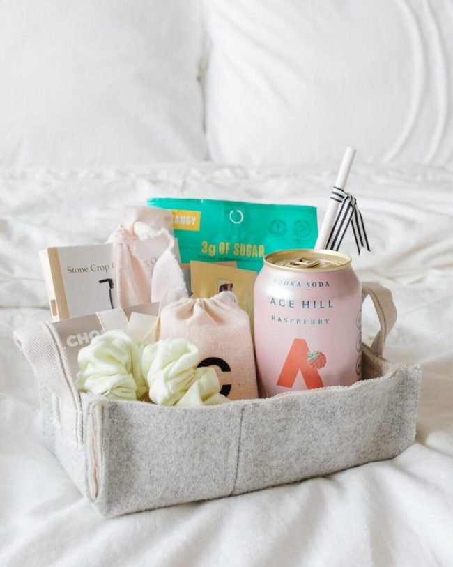 Handmade Felt Basket Gifts