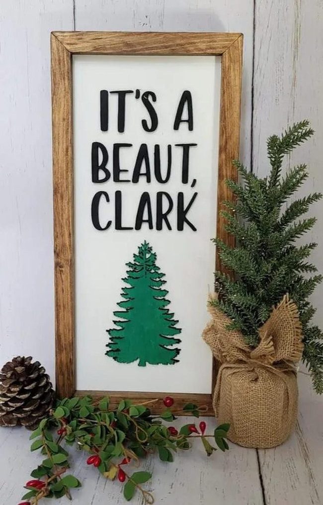 Black Letters Natural Wood Signs
