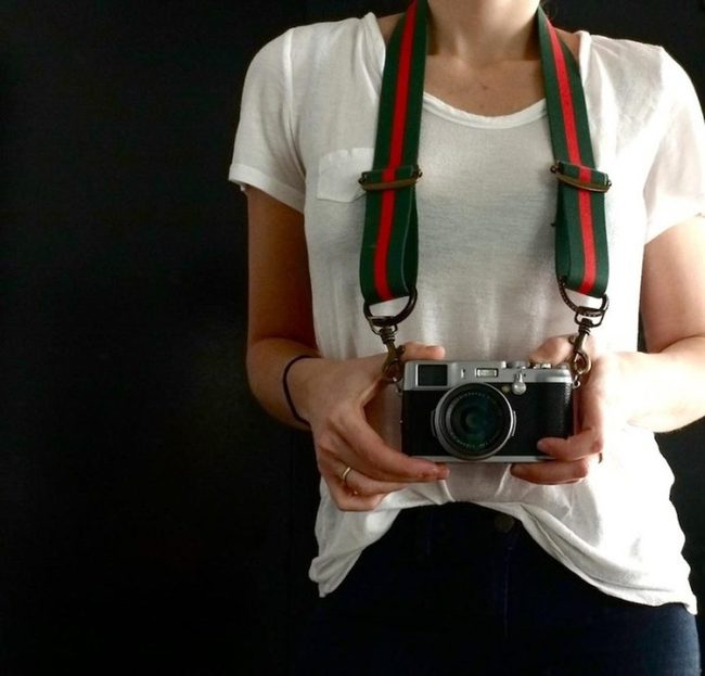 Striped Camera Straps, Vintage Passion