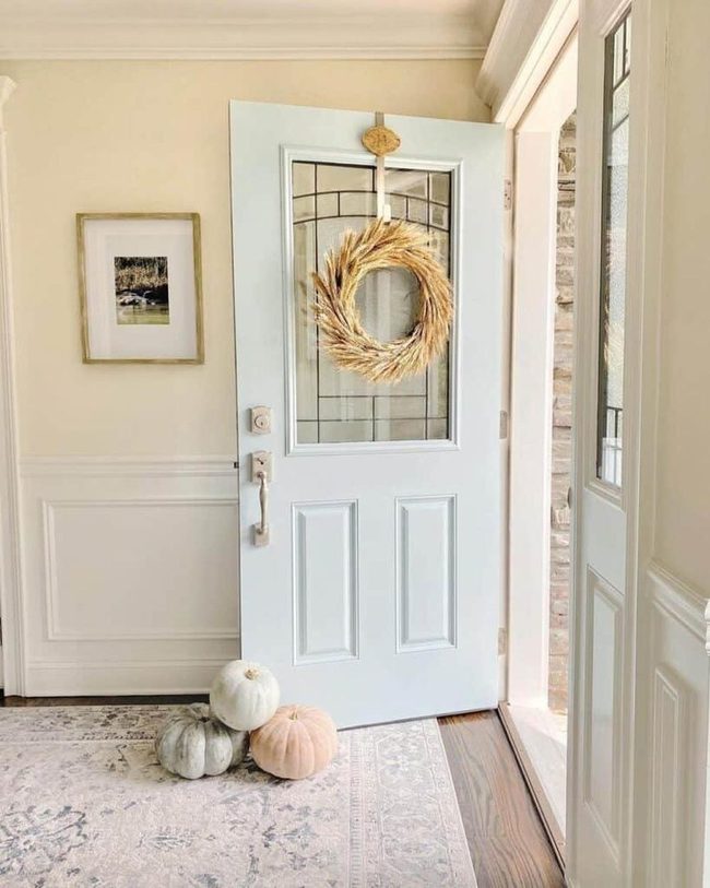 Golden Wheat Autumn Door Ring