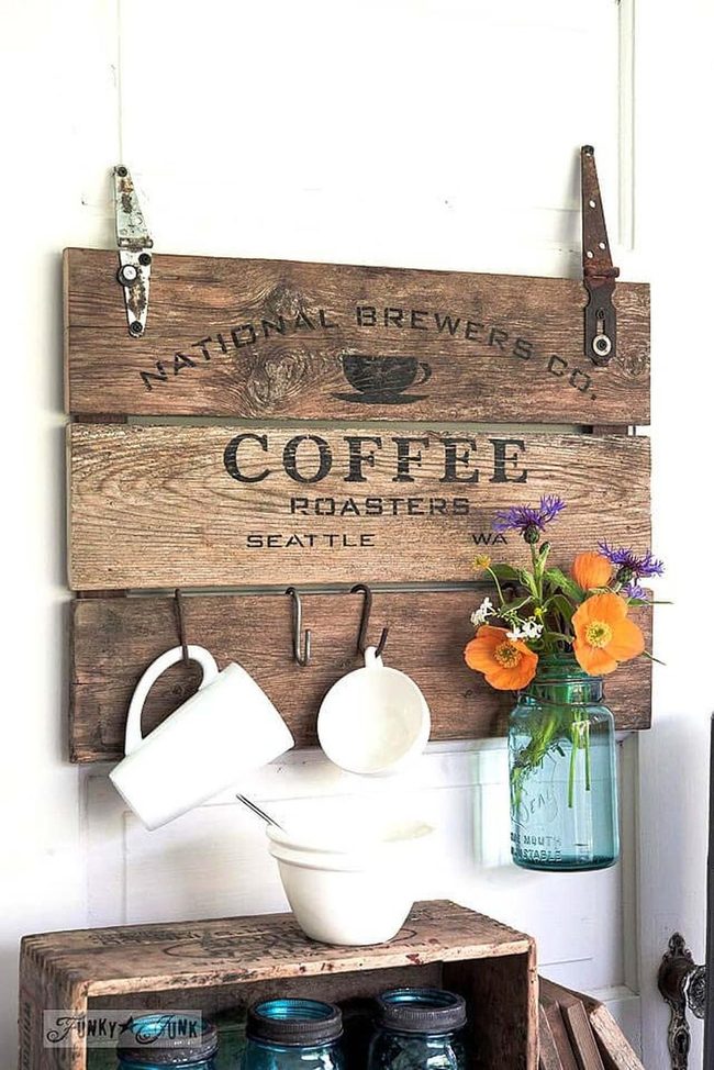 Weathered Wood Coffee Ritual
