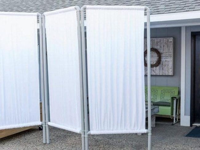 Diy Pvc Privacy Screen Backdrop