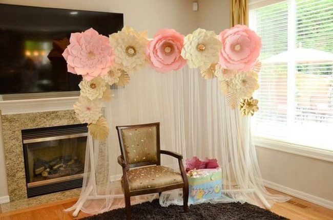 Giant Paper Flowers Three Sizes