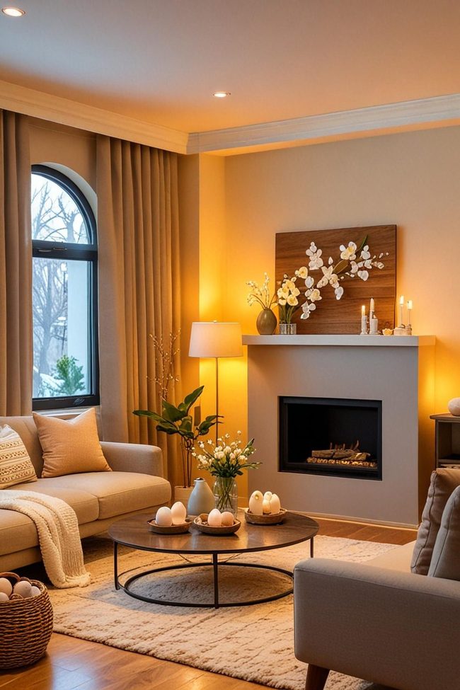 Layered Easter Lighting Design