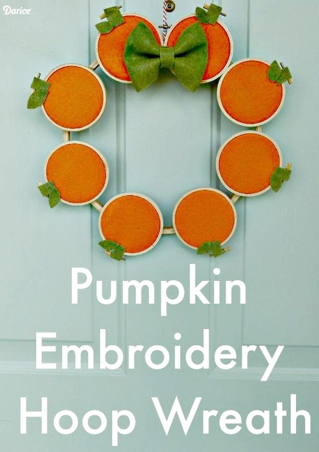Orange Pumpkins Against Pale Blue