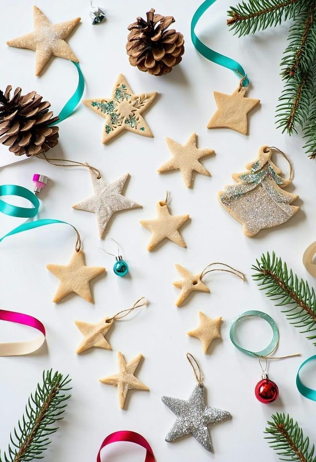 Handmade Salt Dough Ornaments